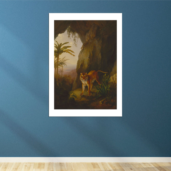 Jacques-Laurent Agasse - Tiger In A Cave