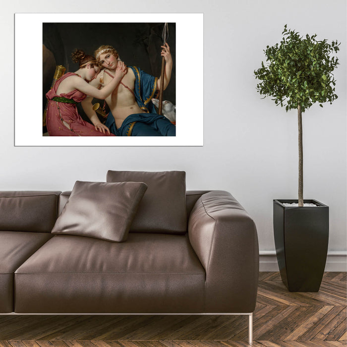 Jacques-Louis David - Farewell Of Telemachus & Eucharis