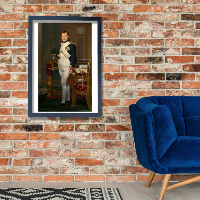 Jacques David - The Emperor Napoleon in His Study at the Tuileries