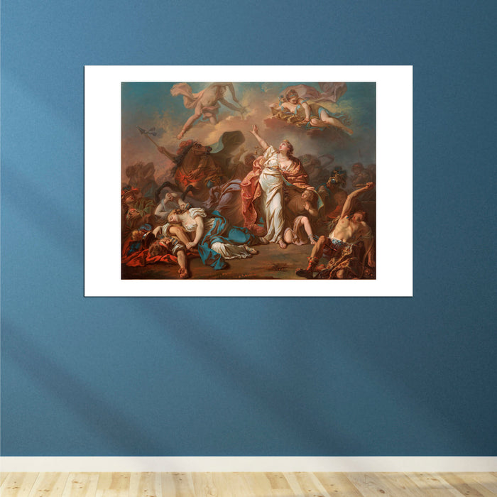 Jacques Louis David - David Children of Niobe