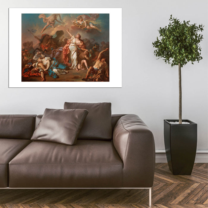 Jacques Louis David - David Children of Niobe