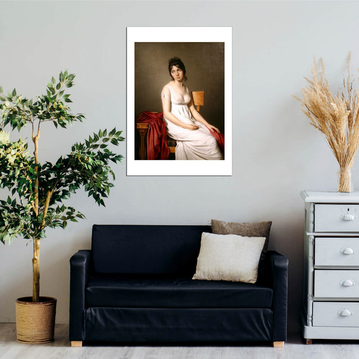 Jacques Louis David - Portrait of a Young Woman