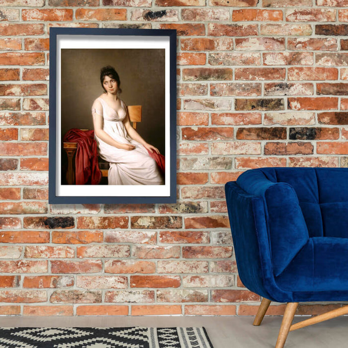 Jacques Louis David - Portrait of a Young Woman