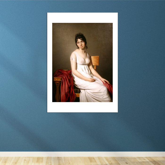 Jacques Louis David - Portrait of a Young Woman