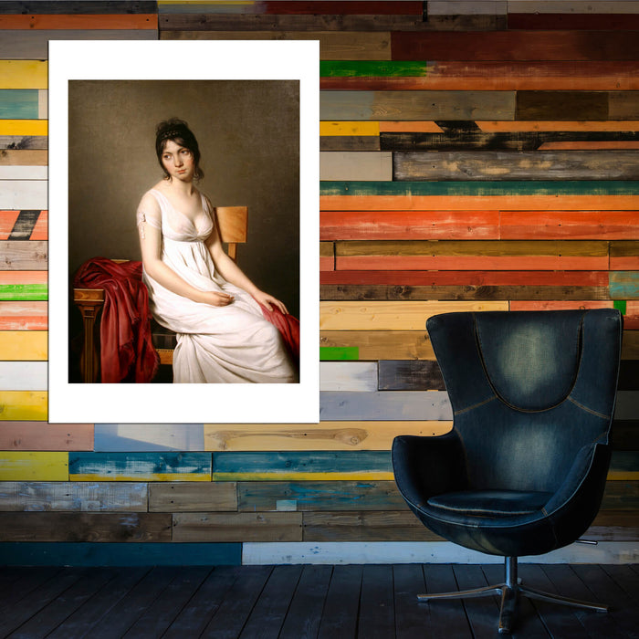 Jacques Louis David - Portrait of a Young Woman