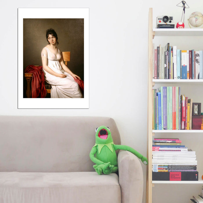 Jacques Louis David - Portrait of a Young Woman