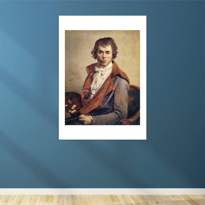 Jacques Louis David - Self portrait by Jacques-Louis David