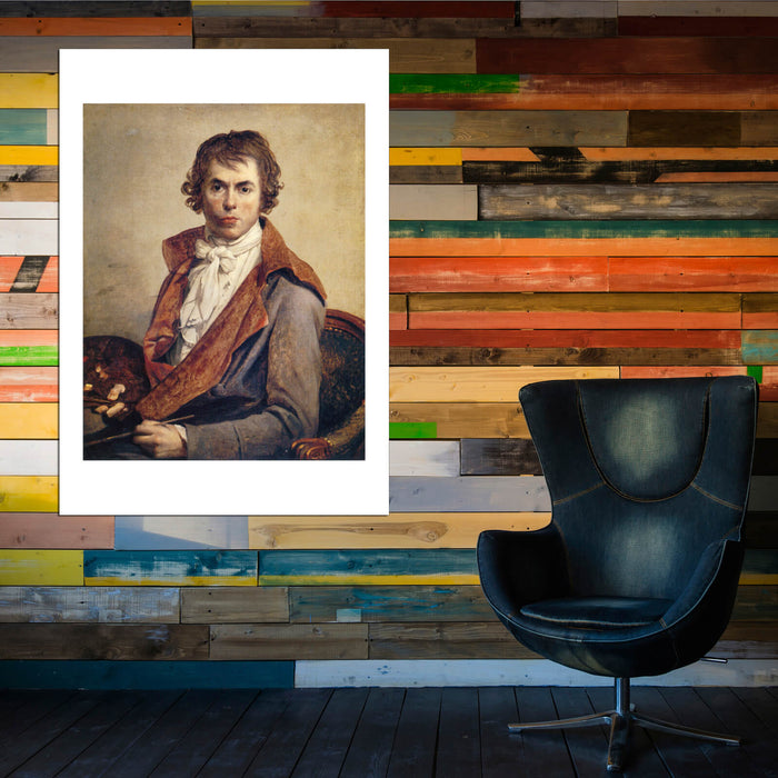 Jacques Louis David - Self portrait by Jacques-Louis David