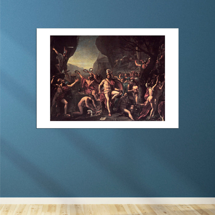 Jacques Louis David Leonidas at Thermopylae 480 BC 1814