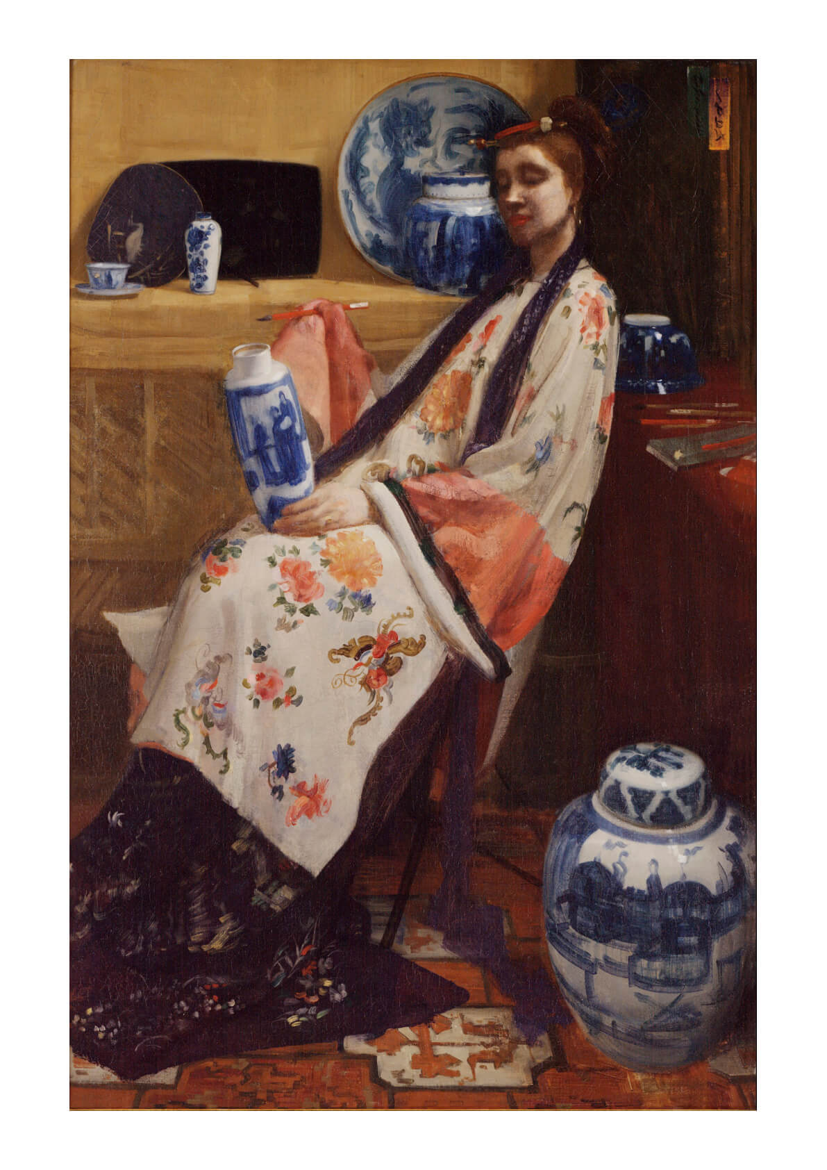 James Abbott McNeill Whistler - Purple & Rose — Spiffing Prints