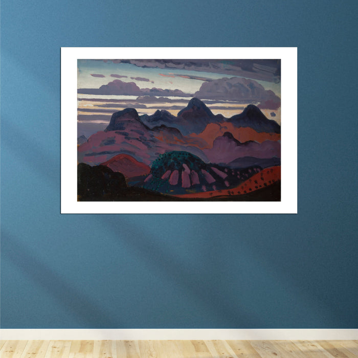 James Dickson Innes - Deep Twilight Pyrenees