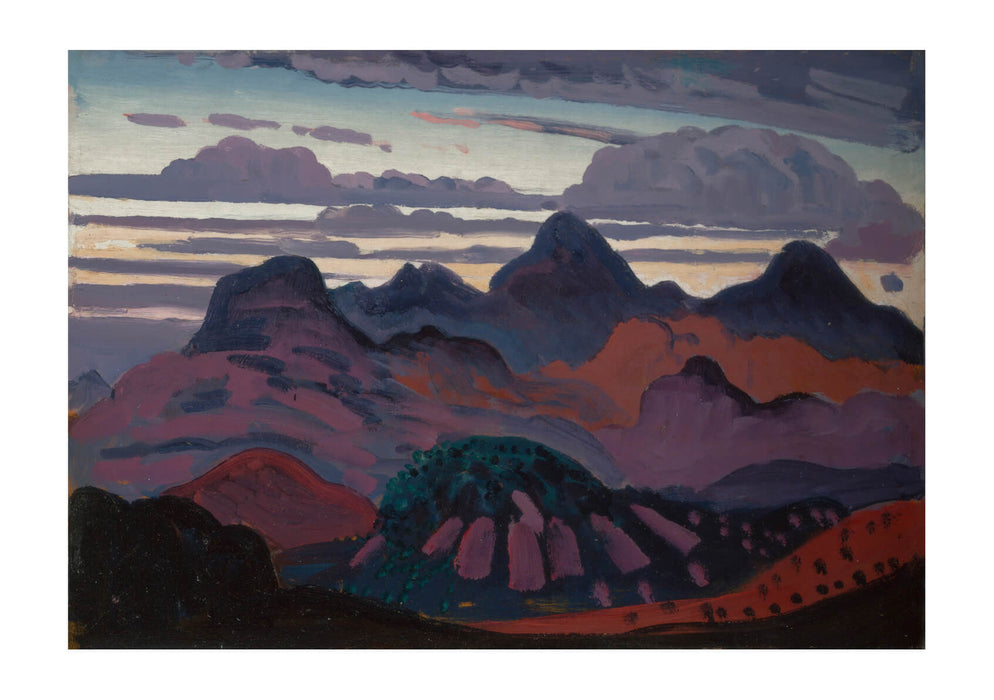 James Dickson Innes - Deep Twilight Pyrenees