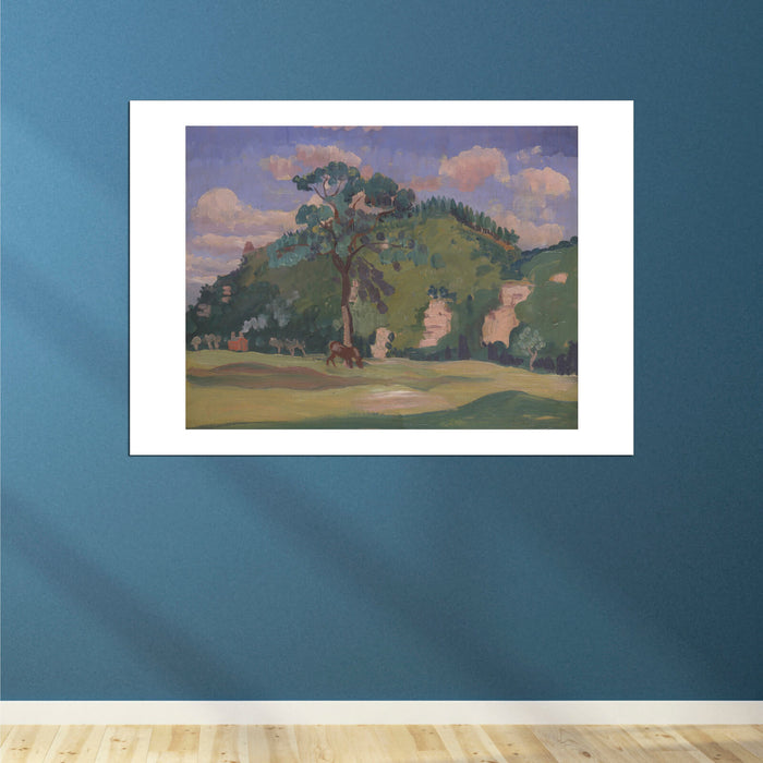 James Dickson Innes - Landscape With A Grazing Horse
