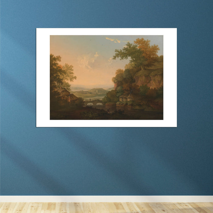 James Lambert Of Lewes - A River Scene