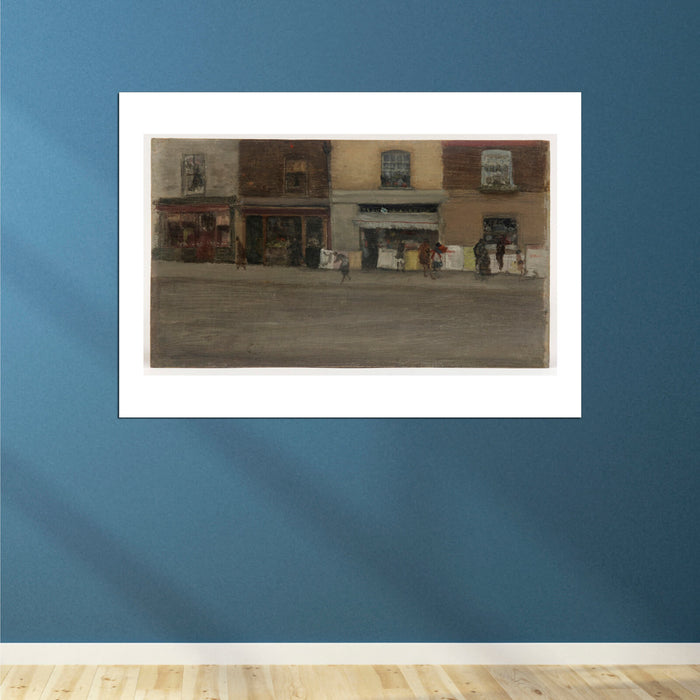 James Abbott McNeill Whistler - Chelsea Shops