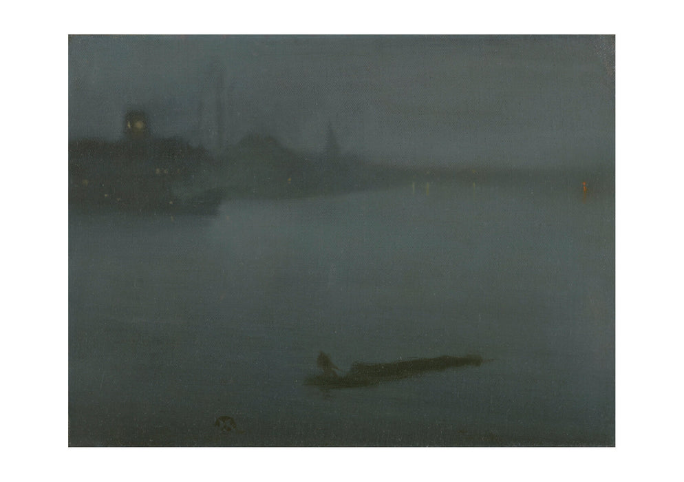 James Abbott McNeill Whistler - Nocturne In Blue And Silver