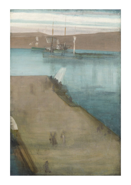 James Abbott McNeill Whistler - Valparaiso Harbor