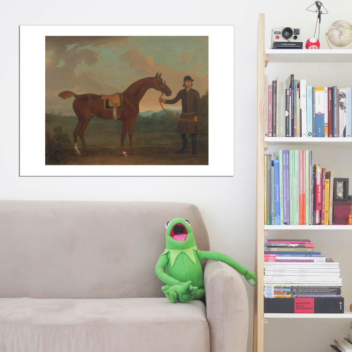 James Seymour - Old Fox Held By A Groom