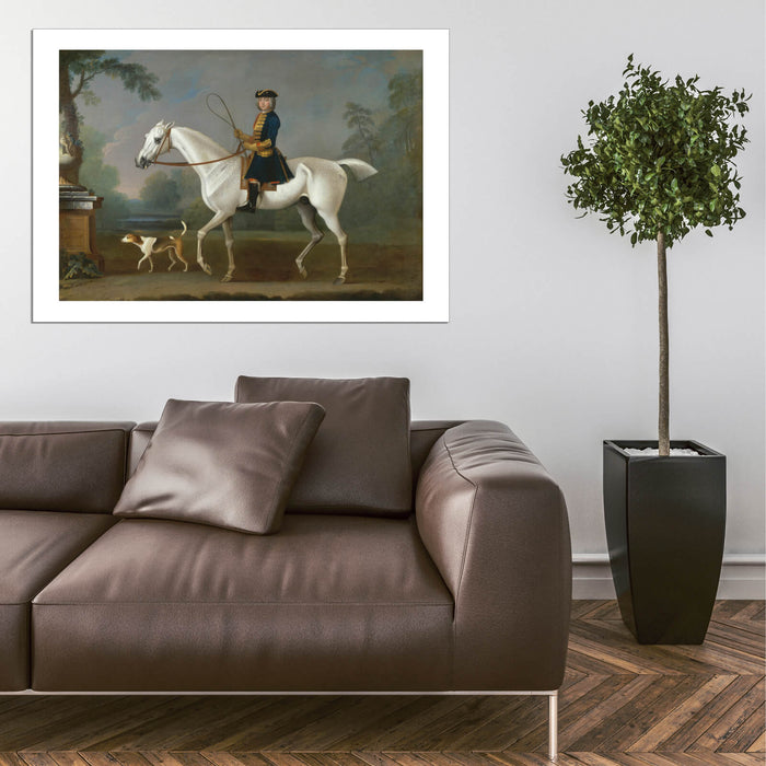 James Seymour - Sir Roger Burgoyne Riding 'badger'
