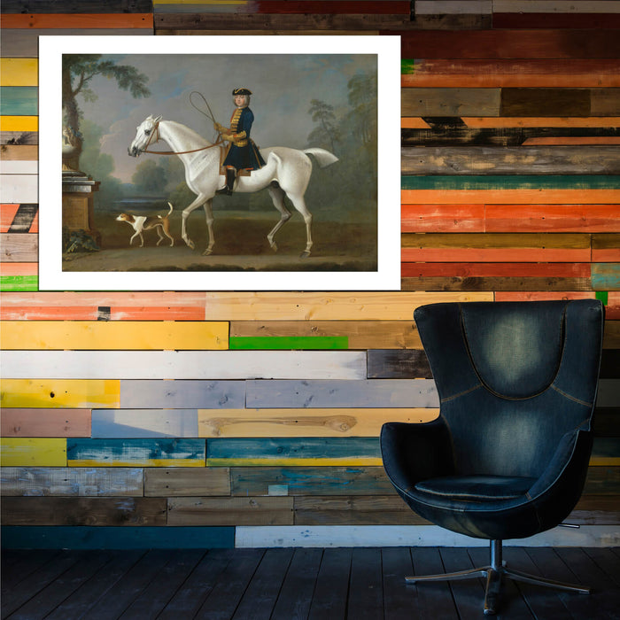 James Seymour - Sir Roger Burgoyne Riding 'badger'