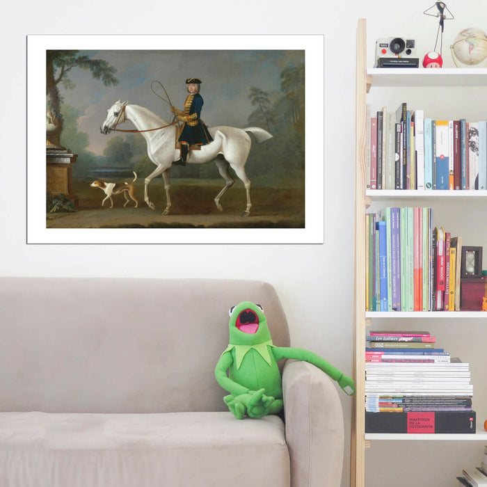 James Seymour - Sir Roger Burgoyne Riding 'badger'
