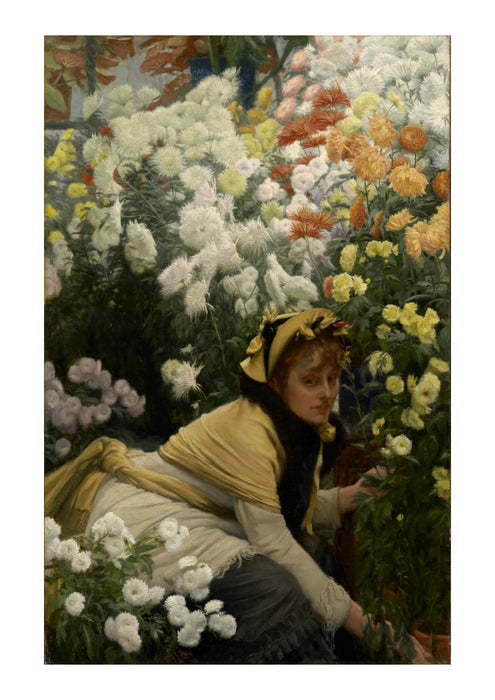 James Tissot - Chrysanthemums