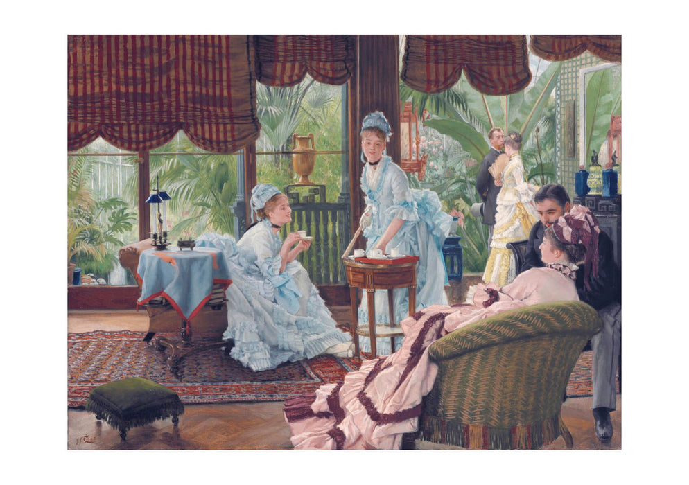James Tissot - In the conservatory