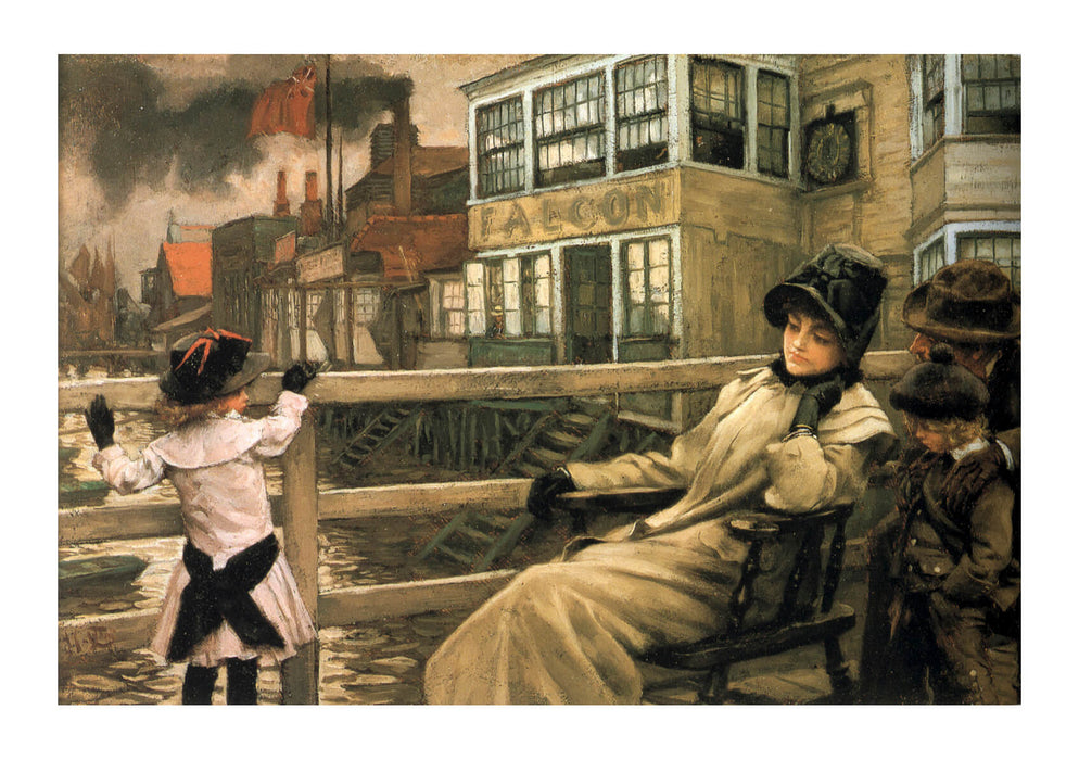 James Tissot - Waiting for the Ferry