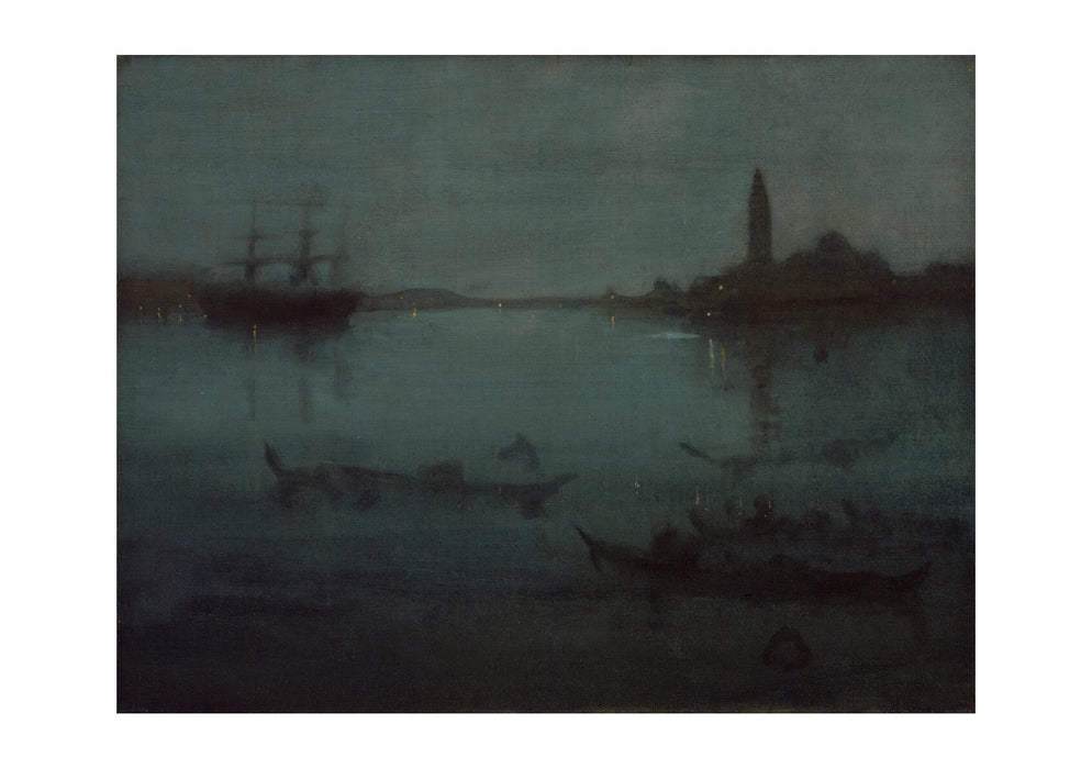 James Abbott McNeill Whistler - Nocturne In Blue & Silver
