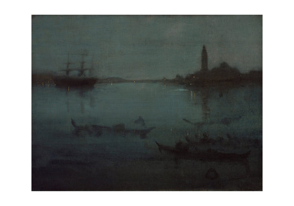 James Abbott McNeill Whistler - Nocturne In Blue & Silver