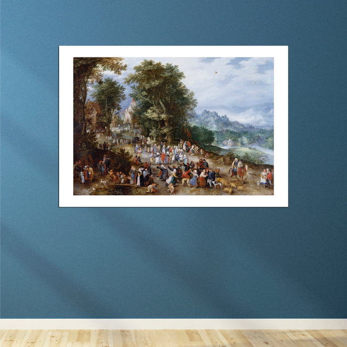 Jan Brueghel The Elder - Flemish Fair