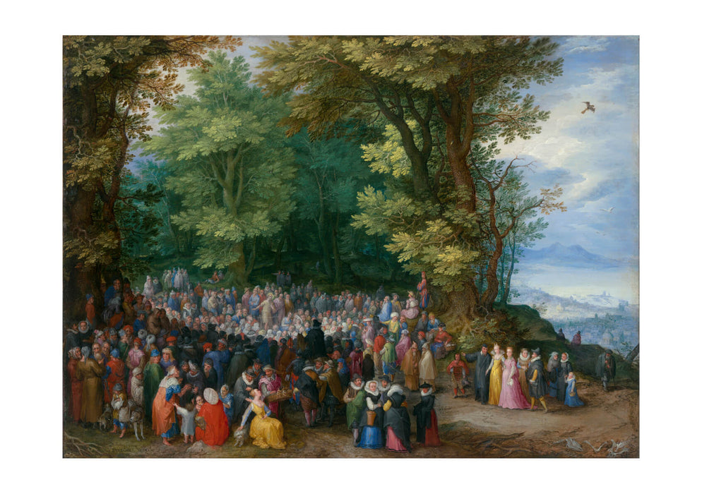 Jan Brueghel The Elder - The Sermon On The Mount