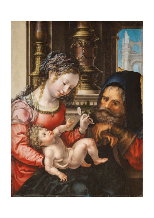 Jan Gossaert Known As “mabuse” - The Holy Family