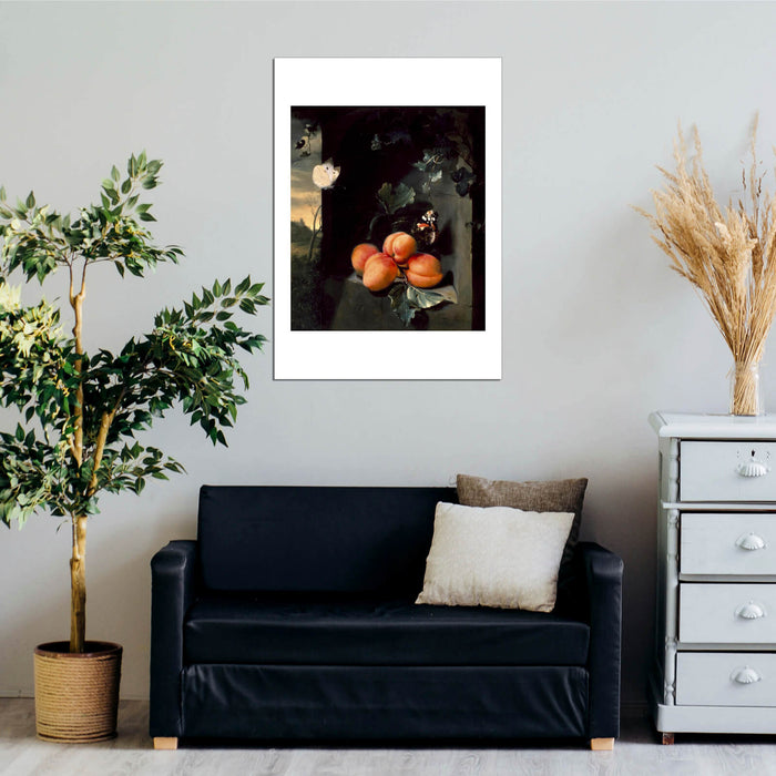 Jan Mortel - Still Life With Apricotes