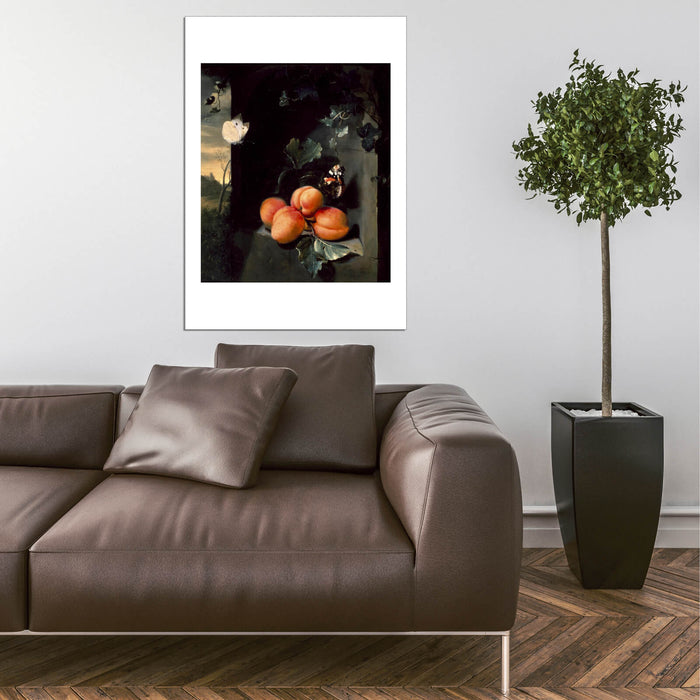 Jan Mortel - Still Life With Apricotes