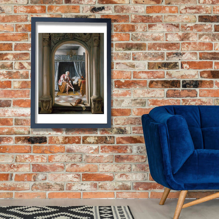 Jan Steen - Woman At Her Toilet