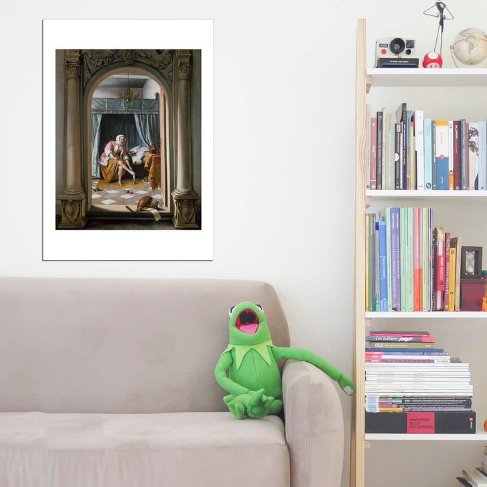 Jan Steen - Woman At Her Toilet