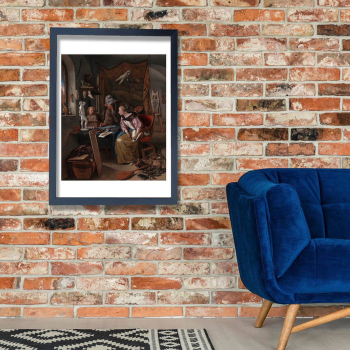 Jan Steen Dutch - The Drawing Lesson