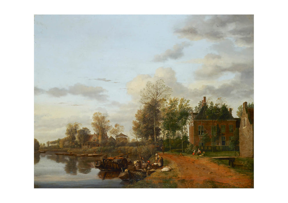 Jan Van De Heyden - Country House On The Vliet