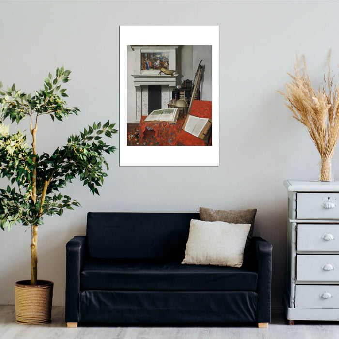 Jan Van Der Heyden - Room Corner With Curiosities