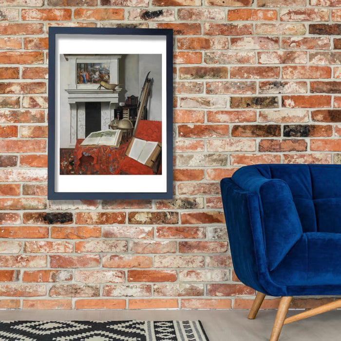 Jan Van Der Heyden - Room Corner With Curiosities