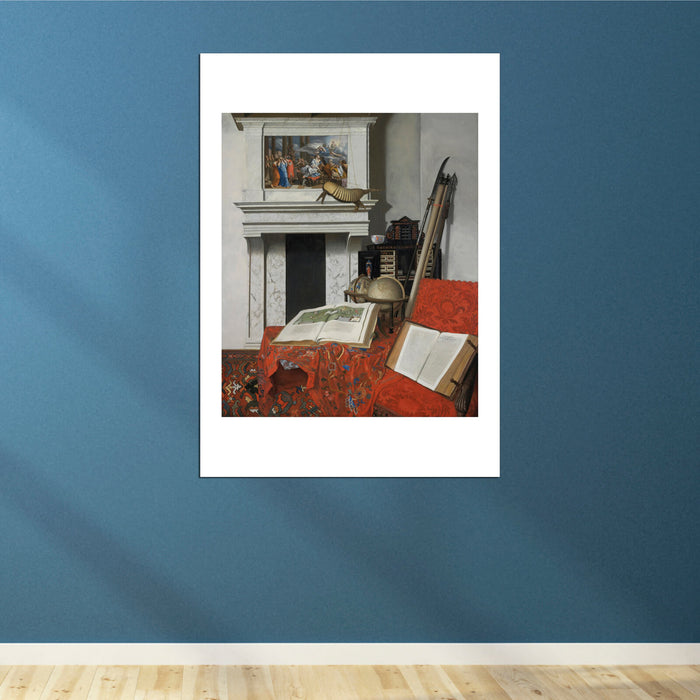 Jan Van Der Heyden - Room Corner With Curiosities