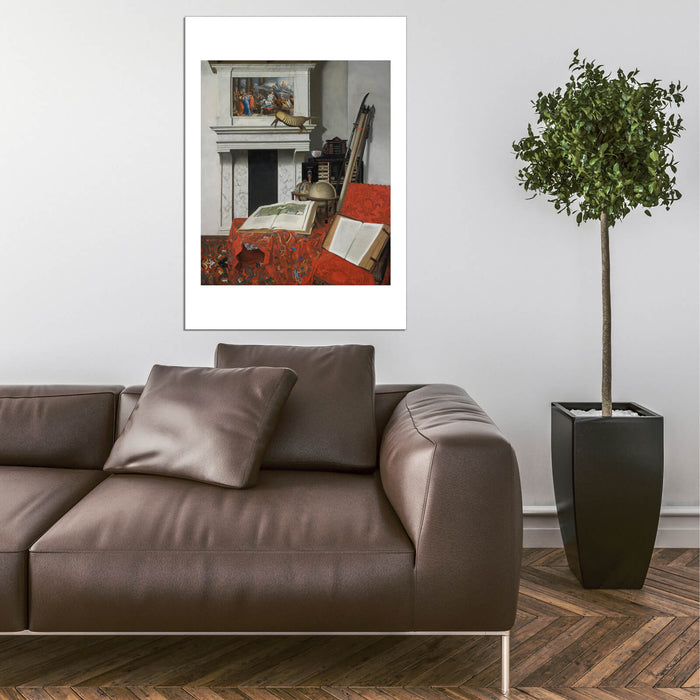 Jan Van Der Heyden - Room Corner With Curiosities