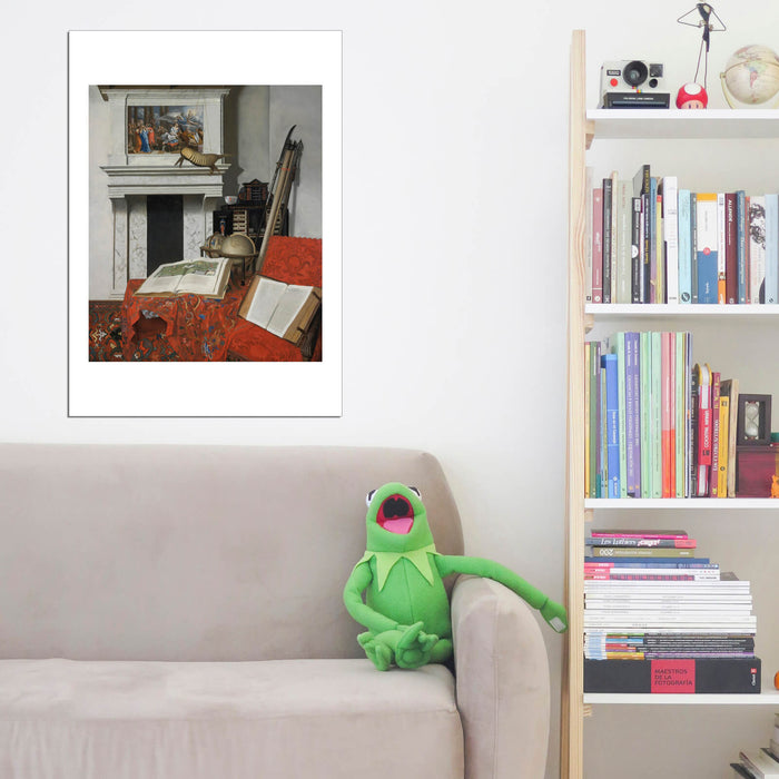 Jan Van Der Heyden - Room Corner With Curiosities