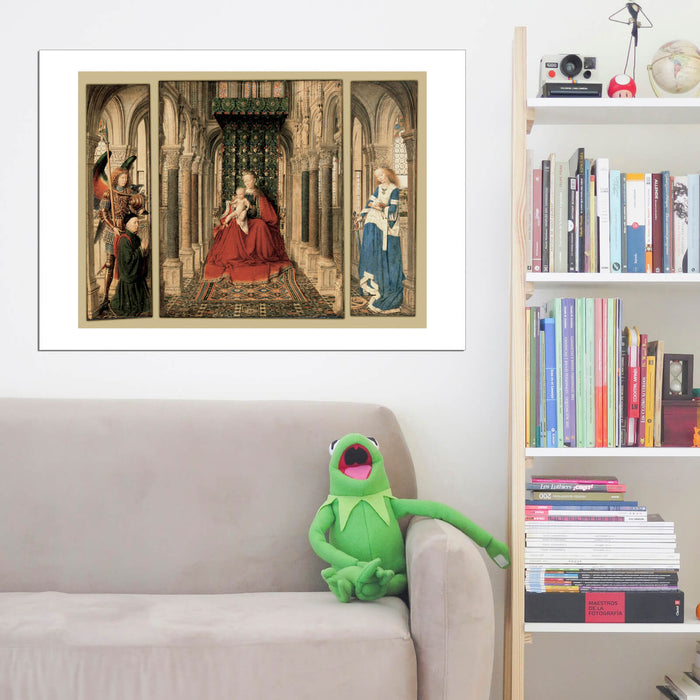 Jan Van Eyck - Triptych Of Mary & Child