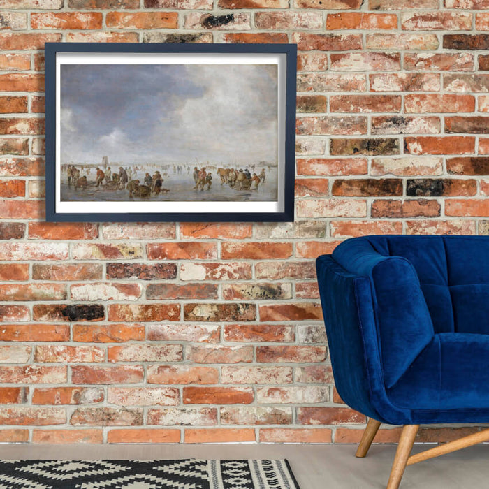 Jan Van Goyen - Winter Scene On The Ice