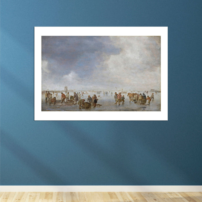 Jan Van Goyen - Winter Scene On The Ice