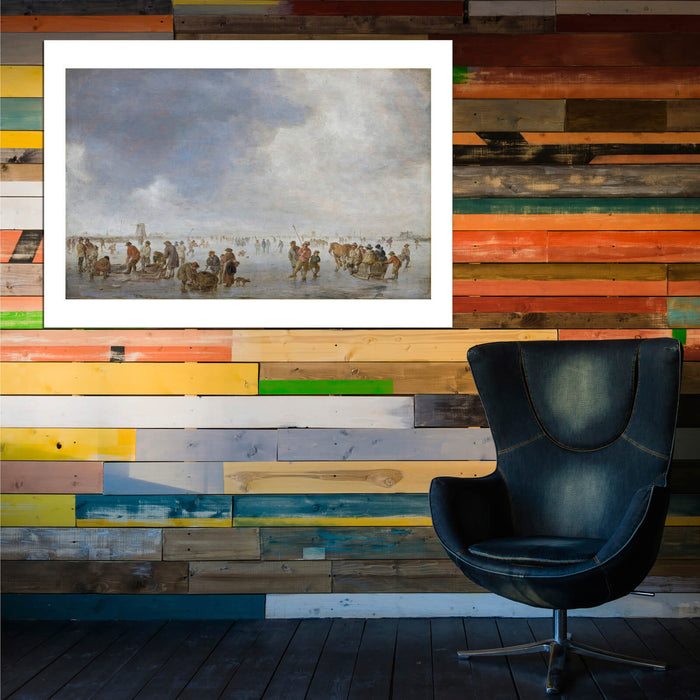 Jan Van Goyen - Winter Scene On The Ice