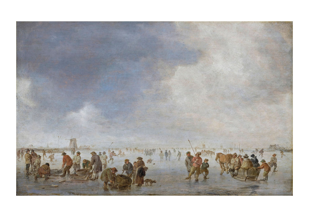 Jan Van Goyen - Winter Scene On The Ice