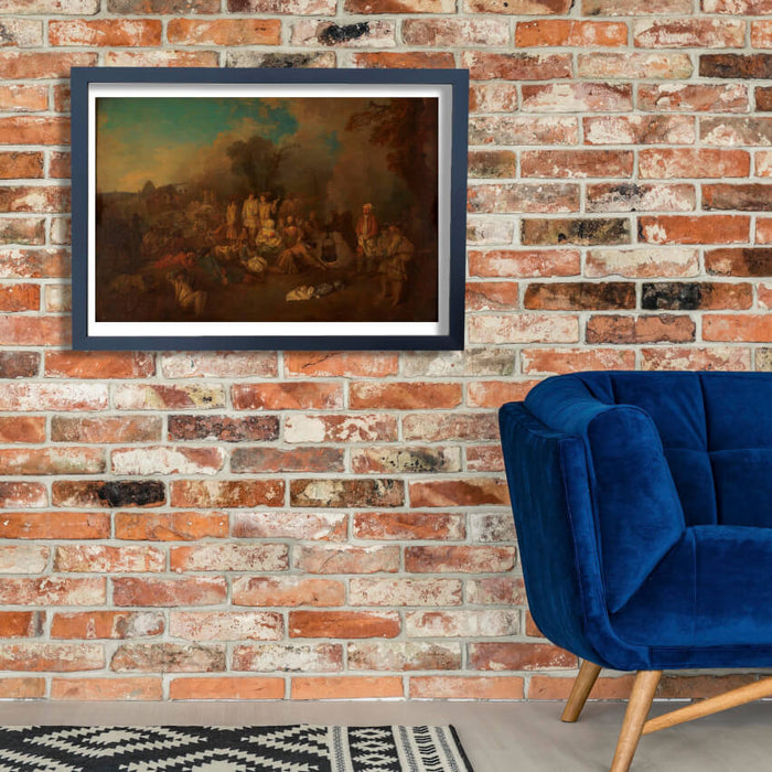 Jean Antoine Watteau - Bivouac